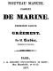 [Gutenberg 41038] • Nouveau manuel complet de marine, première partie: gréement